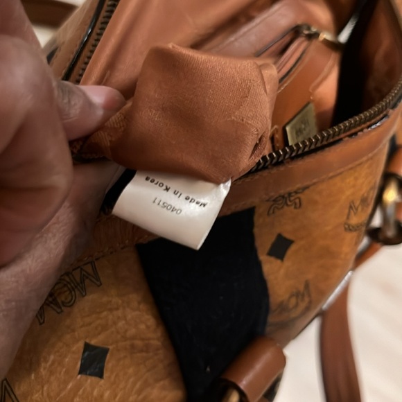 MCM Brown Boston Bag - Picture 13 of 14